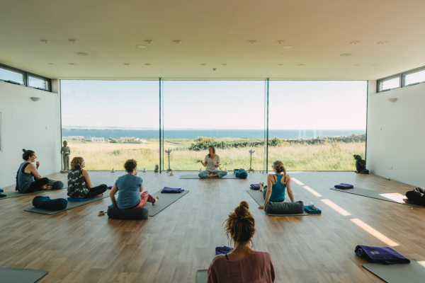 Release into joy yoga retreat in Clare cliffs of moher retreat centre